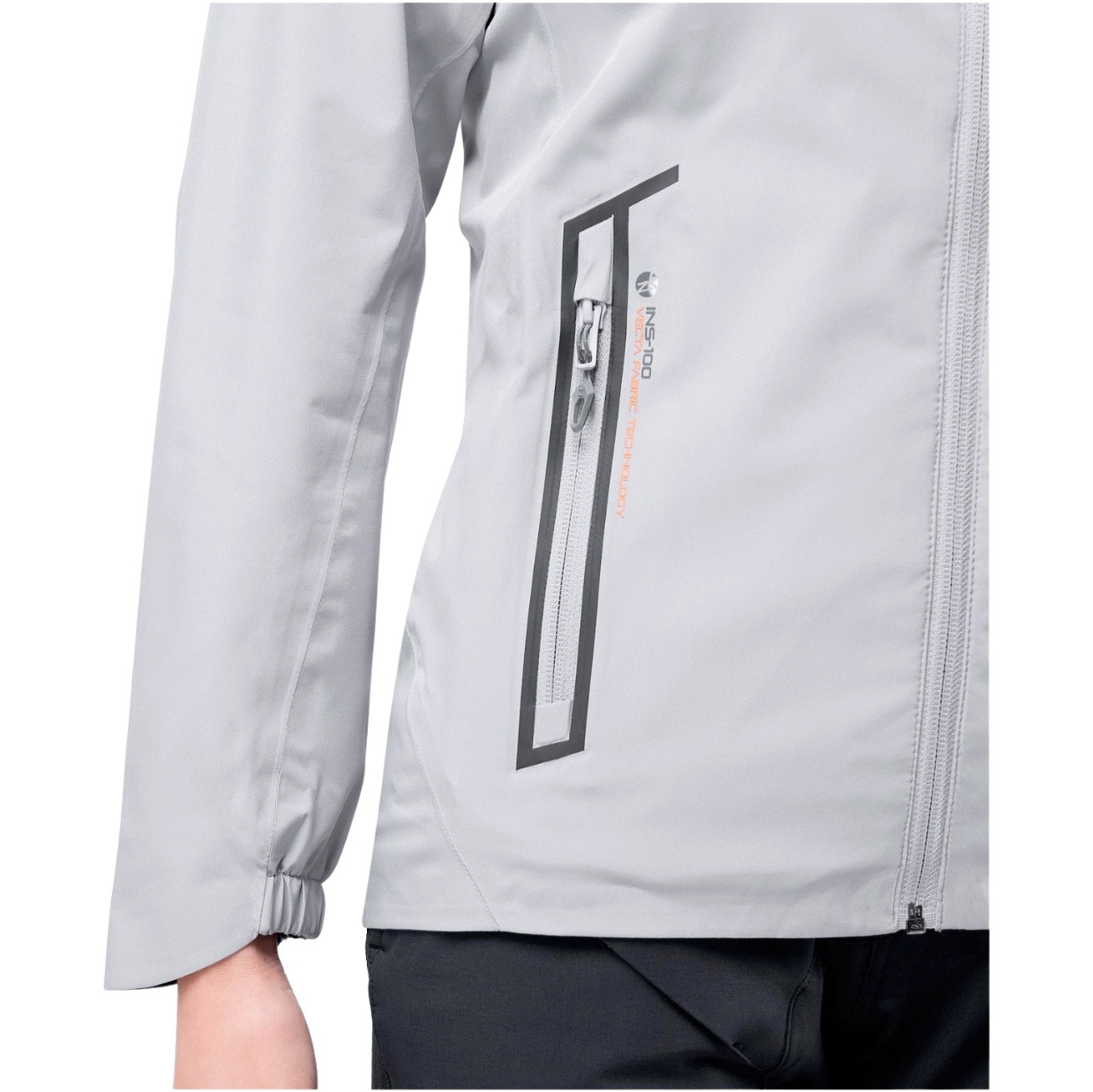 2025 Zhik Womens INS100 Inshore Sailing Jacket JKT0110W - Platinum